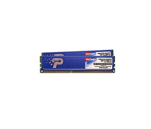 Patriot メモリDDR3-1600(PC3-12800) 正式対応DRAMチップ搭載 4GB(2GB2枚組(中古品)