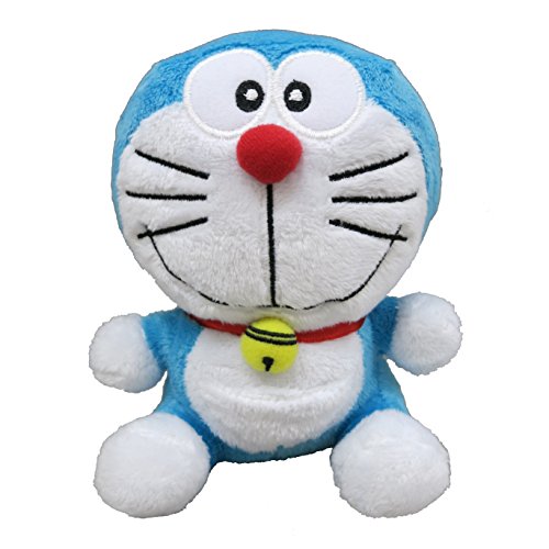 「ほぼ新品」ドラえもん ぬいぐるみS 高さ約16cm(中古品)