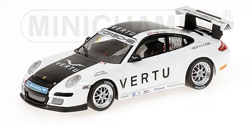 「ほぼ新品」４０００７６４０５　１／４３ポルシェ　９１１　ＧＴ３　カップ　Ｎ．ＡＩ(中古品)
