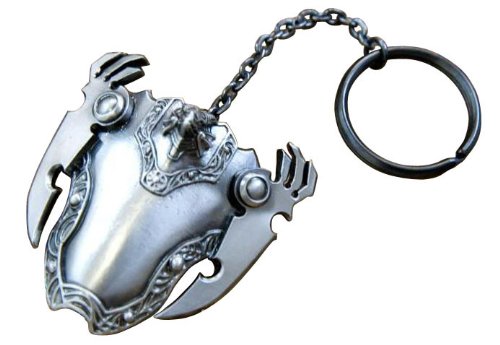 「未使用品」ドラゴンクエスト キーホルダー 天空の盾(中古品)