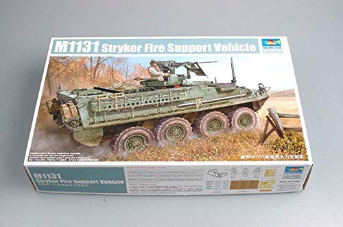 トランペッター 1/35 アメリカ軍 M1131 ストライカー観測車 プラモデル(中古品)