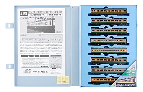 「非常に良い」マイクロエース Nゲージ 113系0番台+サロ113 湘南色 8両セット A0609 鉄道 (中古品)