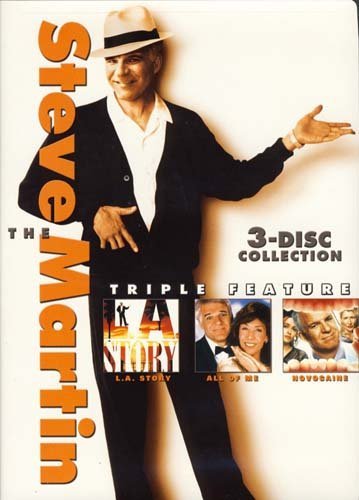 「非常に良い」Steve Martin 3-DVD Box Set: L.A. Story / All of Me / Novocaine(中古品)