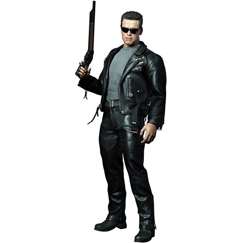 ムービー・マスターピース ターミネーター2 1/6スケール フィギュア T-800(中古品)