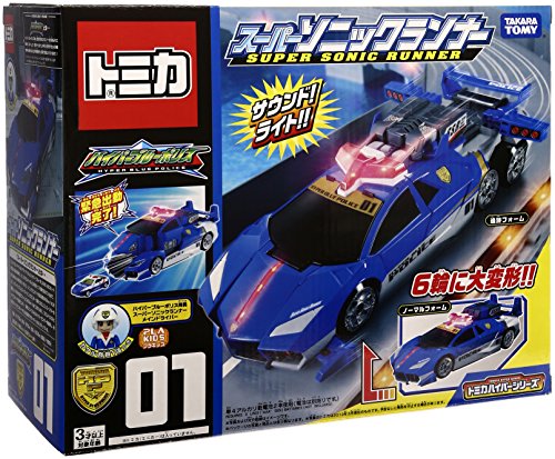 「非常に良い」トミカ ハイパーブルーポリス スーパーソニックランナー(中古品)