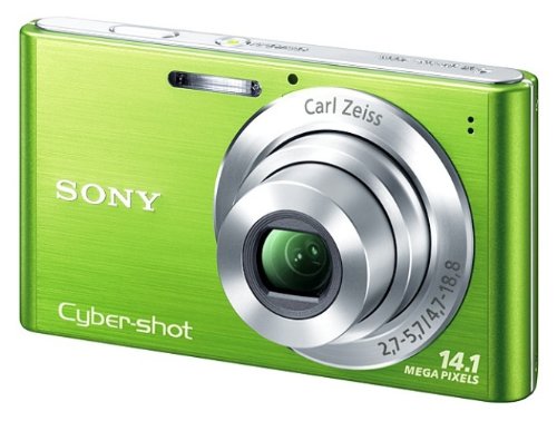 ソニー SONY デジタルカメラ Cybershot W320 グリーン DSC-W320/G(中古品)