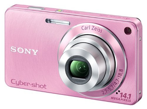 ソニー SONY デジタルカメラ Cybershot W350 ピンク DSC-W350/P(中古品)