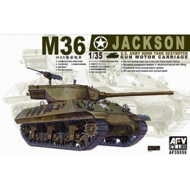 「非常に良い」AFVクラブ 1/35 M36駆逐戦車ジャクソン 35058 プラモデル(中古品)