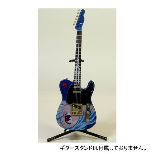 「非常に良い」新世紀エヴァンゲリオン 1/8ギターモデル タイプ02 綾波レイ テレキャスタ (中古品)