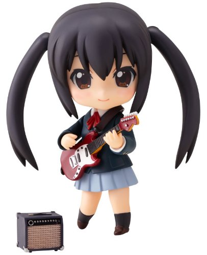 「ほぼ新品」けいおん! ねんどろいど 中野梓(ABS&amp;PVC塗装済み可動フィギュア)(中古品)