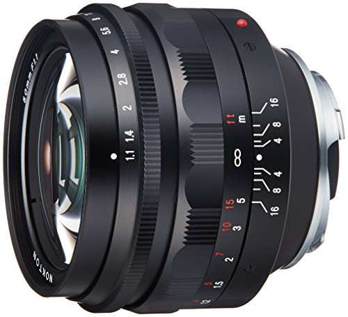 クリアランス卸値 VoightLander 単焦点レンズ NOKTON 50mm F1.1(品) 1S