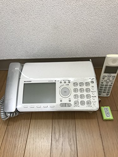 SHARP デジタルコードレスFAX 子機1台付き UX-D72CL(中古品)