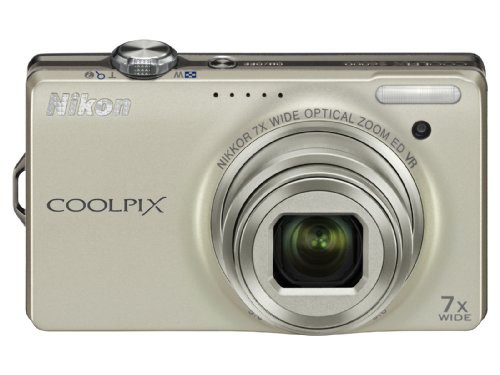 Nikon デジタルカメラ COOLPIX (クールピクス) S6000 シャンパンシルバー S(中古品)