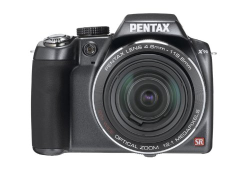 PENTAX デジタルカメラ X90 1200万画素 光学26倍ズーム 広角26mm 2.7型液晶(中古品)