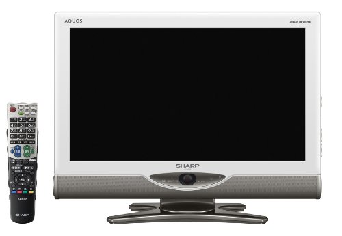 シャープ 20V型 液晶 テレビ AQUOS LC-20DE7-W ハイビジョン   2010年モデ (中古品)