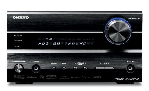 ONKYO AVセンター 5.1ch対応 最大出力30W×5 ブラック SA-205HDX(B)(中古品)の通販は 23,542円