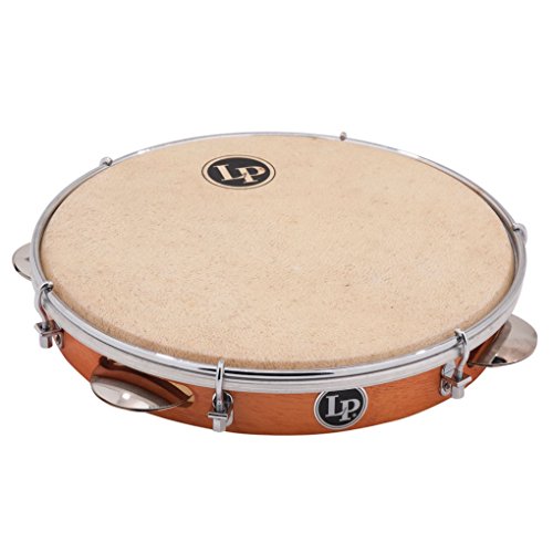 LP エルピー タンバリン ブラジリアンシリーズ Brazilian Wood Pandeiro10 (中古品)