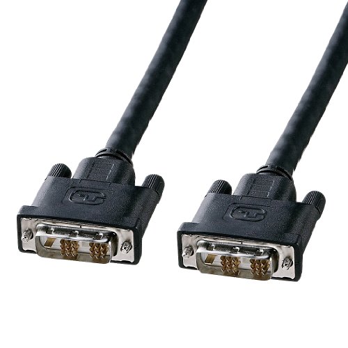 「非常に良い」SANWA SUPPLY KC-DVI-100G DVIシングルリンクケーブル 10m(中古品)