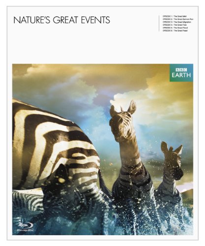 「ほぼ新品」BBC EARTH グレート・ネイチャー ブルーレイ・デラックスBOX [episode2-6] (中古品)