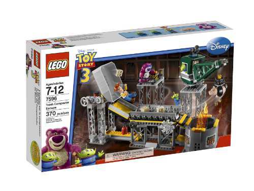 レゴ トイ・ストーリー ゴミ処理場からの脱出 LEGO 7596 Trash Compactor E(中古品)