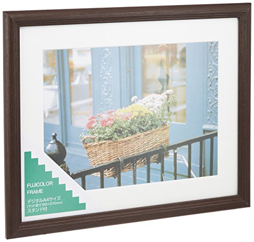 「未使用品」FUJICOLOR 額縁 YM-3 BR ワイド4切 木製 ブラウン 63356(中古品) 6,190円