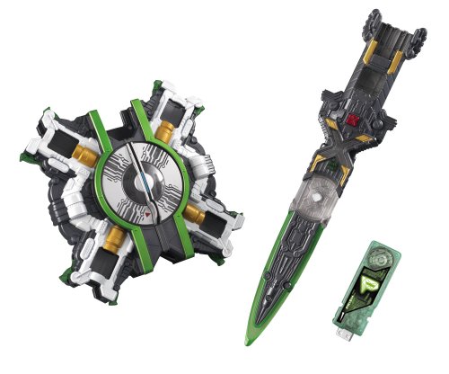「未使用品」仮面ライダーW(ダブル) 超多色発光剣 DXプリズムビッカー(中古品)