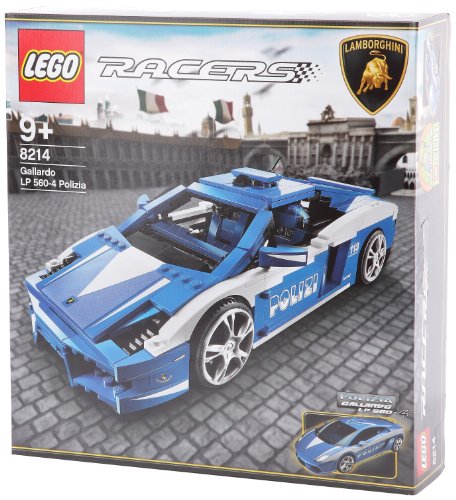 「非常に良い」レゴ レーサー ランボルギーニ・ガヤルド LP560-4 ポリツィア 8214(中古品)