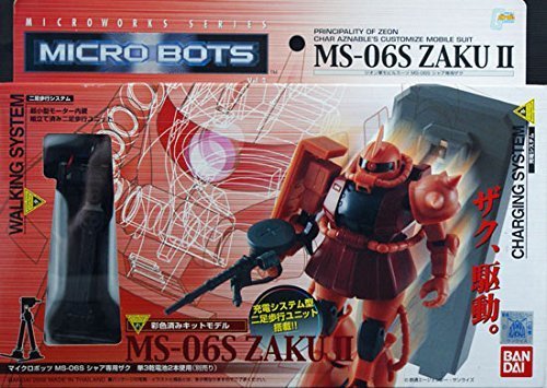 「非常に良い」バンダイ ＭＩＣＲＯ ＢＯＴＳ ＭＳ−06Ｓ シャア専用ザク(中古品)