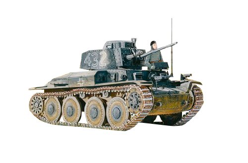 ドラゴン 1/35 38 t 戦車 E/F型 プラモデル(中古品)