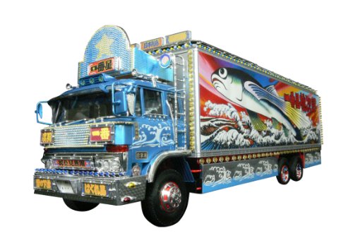 「未使用品」青島文化教材社 1/32 トラック野郎 No.02 一番星 熱風5000キロ(中古品)