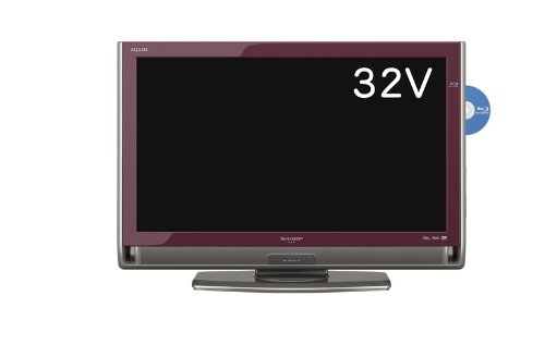 シャープ 32V型 液晶 テレビ AQUOS LC-32DX3-R ハイビジョン   2010年モデ (中古品)