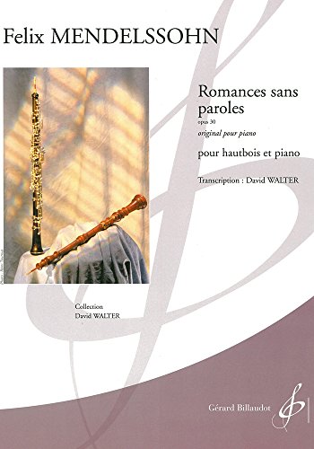 メンデルスゾーン : 無言歌集 作品30 第二巻 (オーボエ、ピアノ) ビヨドー (中古品)の通販は 5,068円