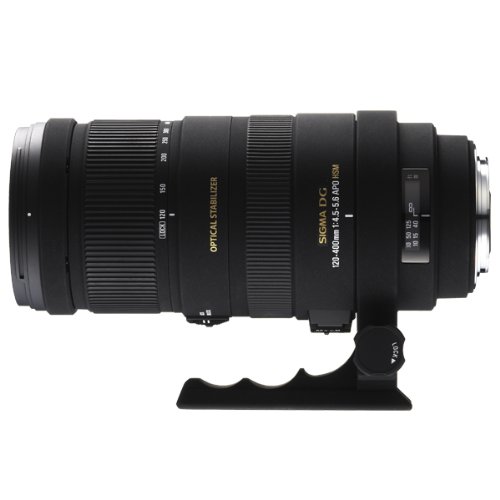 SIGMA 望遠ズームレンズ APO 120-400mm F4.5-5.6 DG OS HSM ソニー用 フル (中古品)