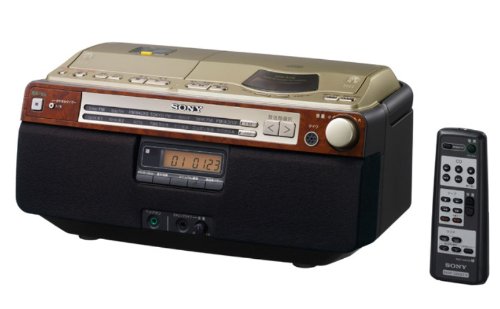 SONY CDラジオカセットコーダー A110 ゴールド CFD-A110/N(中古品)