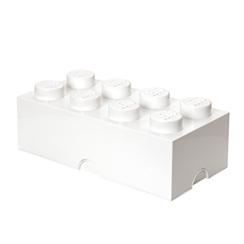 「ほぼ新品」LEGO 収納BOX 8 ホワイト 40041735(中古品)