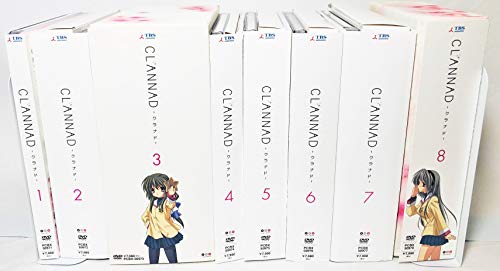 「未使用品」CLANNAD クラナド 全8巻セット [ DVDセット](中古品)