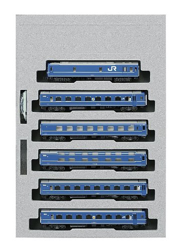 「未使用品」KATO Nゲージ 24系 寝台特急 あけぼの 基本 6両セット 10-822 鉄道模型 客 (中古品)