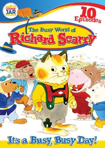 「非常に良い」Busy World Richard Scarry Busy Busy Day 10 Eps (1(中古品)