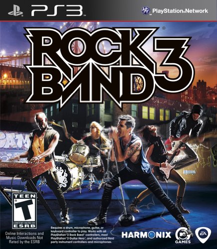 「未使用品」ROCK BAND 3 (輸入版:北米・アジア) - PS3(中古品)