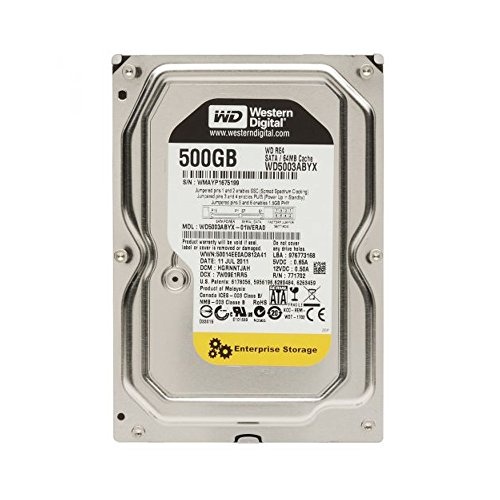 Western Digital re4?wd5003abyx 500?GB 7200rpm sata2?/ SATA 3.0?GB / s (中古品)
