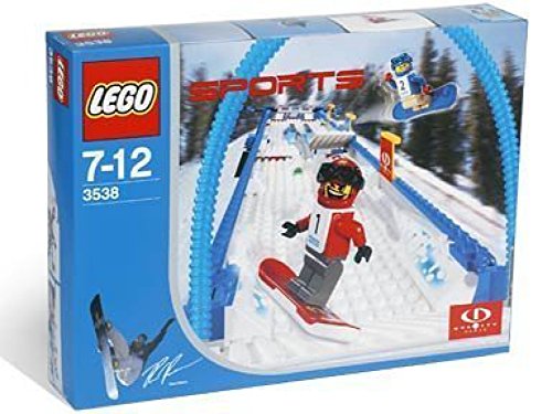 LEGO Sports Gravity Games 3538 Snowboard Boarder Cross Race(中古品)