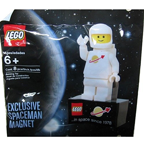 「ほぼ新品」LEGO 2855028 Spaceman Magnet (レゴ クラッシク・スペース マグネット)(中古品)