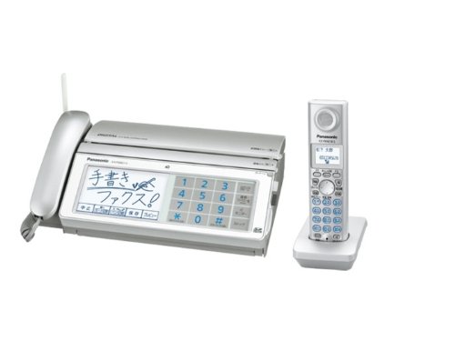 パナソニック おたっくす デジタルコードレスFAX 子機1台付き シルバー KX-(中古品)の通販は