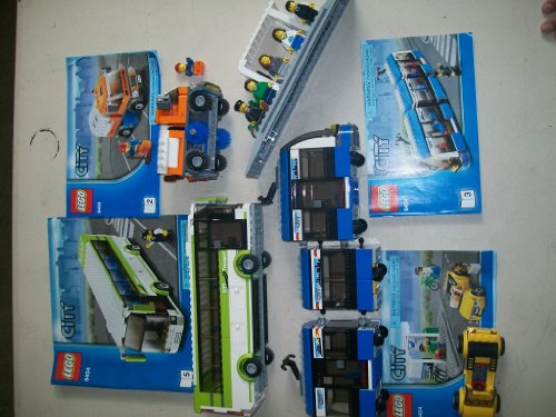 「ほぼ新品」LEGO 8404 Public Transport Station レゴ シティ 8404 輸送ステーション(中古品)