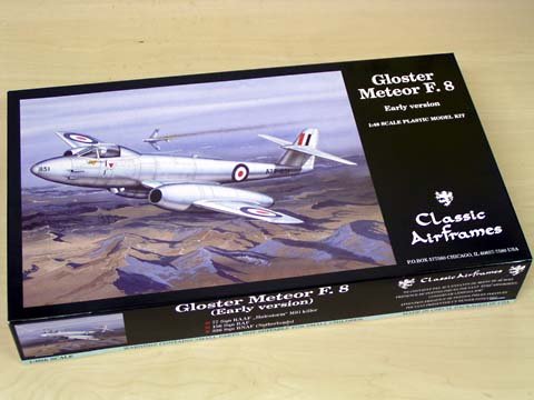 「非常に良い」1/48　グロスター　ミーティア　Ｆ．8　初期型(中古品)