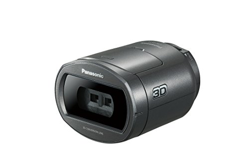 「ほぼ新品」パナソニック 3Dコンバージョンレンズ メタリックグレー VW-CLT1-H(中古品)