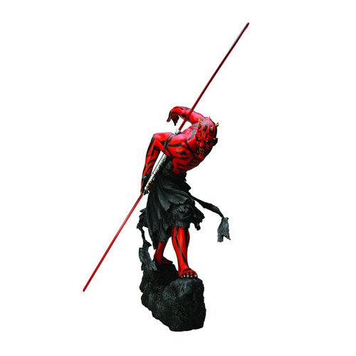 「非常に良い」コトブキヤ ARTFX スター・ウォーズ ダース・モール ライトアップ版 1/7ス (中古品)