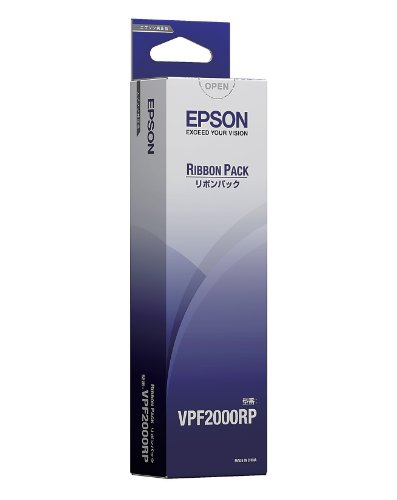 「未使用品」EPSON リボンパック VPF2000RP ブラック 1000万文字 VP-F2000用(中古品)