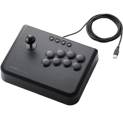 「非常に良い」ELECOM PS3 USBアーケードスティック 10ボタン 連射機能搭載 ブラック JC-G(中古品) 9,997円