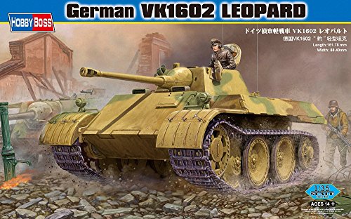 「ほぼ新品」ホビーボス 1/35 ファイティングビークルシリーズ ドイツ軍 偵察軽戦車 VK1(中古品)